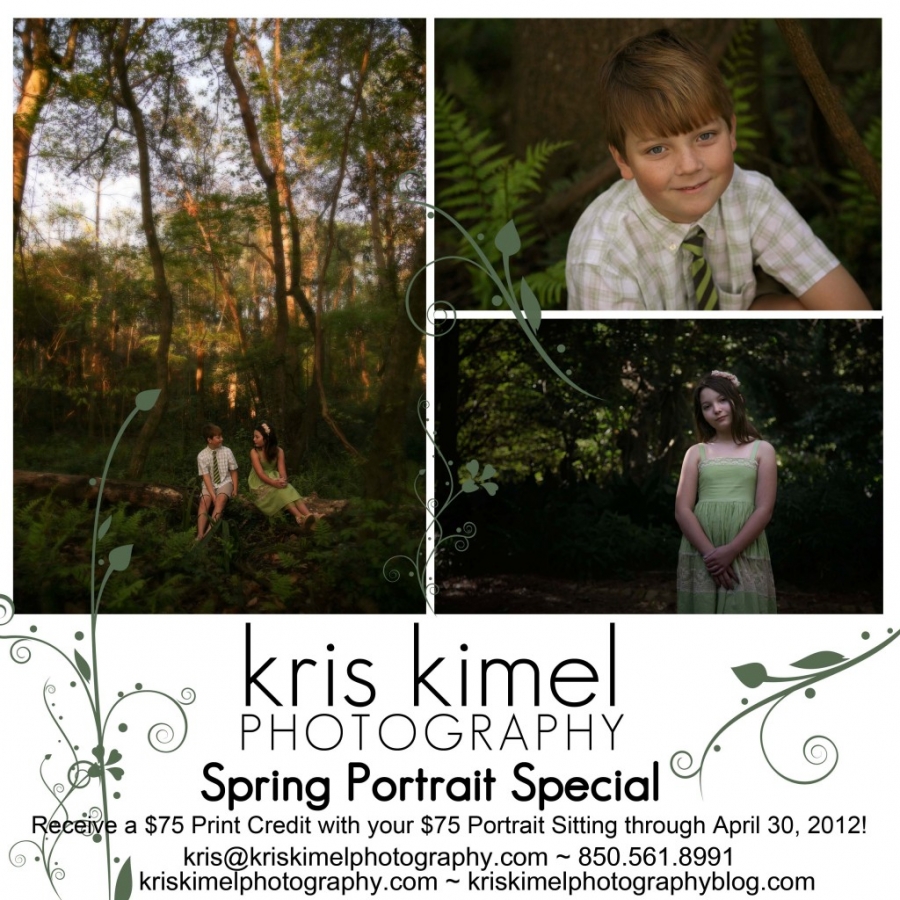 Spring Portrait Special Tallahassee
