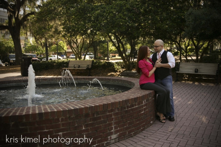 downtown Tallahassee Portraits, Tallahassee wedding photographer