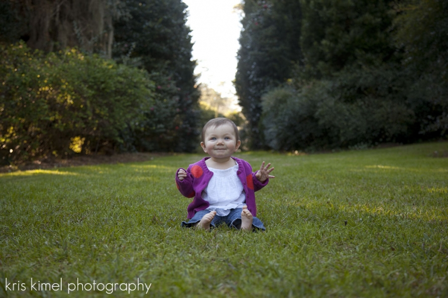Maclay Gardens Portraits, 9 month portraits Tallahassee, baby plan Tallahassee, baby photographer Tallahassee, reflecting pond Maclay Gardens