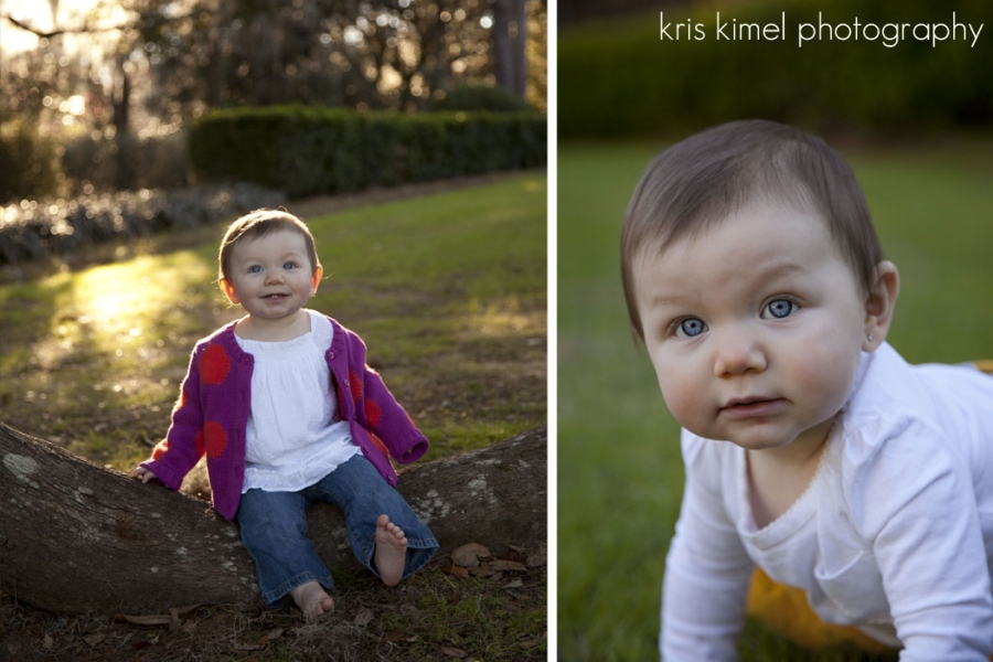 Maclay Gardens Portraits, 9 month portraits Tallahassee, baby plan Tallahassee, baby photographer Tallahassee