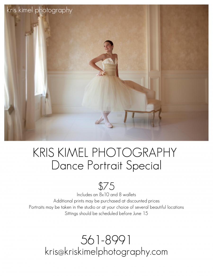 Dance portrait special Tallahassee, kris Kimel Photography, ballet photography Tallahassee, dance Tallahassee, Sharon Davis School of Dance, Mobile Dance Company