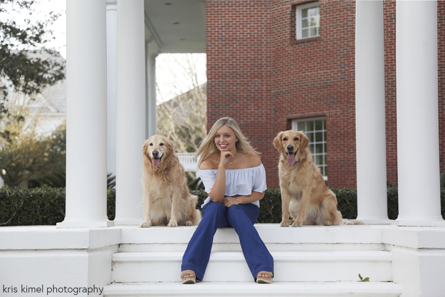 Kris Kimel Photography enior portrait of Leon High School student in Tallahassee, Florida