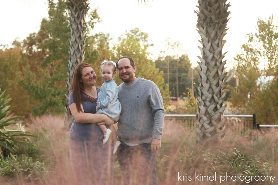 Family portrait by Kris Kimel Photography at Cascades Park in Tallahassee, FL